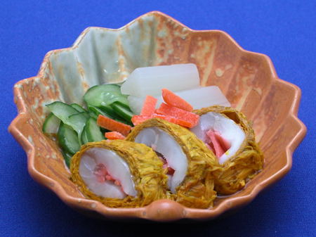 このしろの菊花巻き