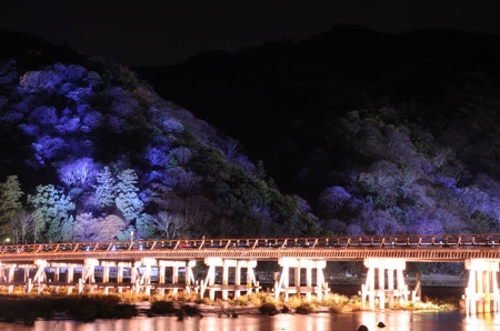 嵐山夜景