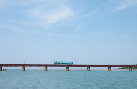 北近畿丹後鉄道・由良川鉄橋